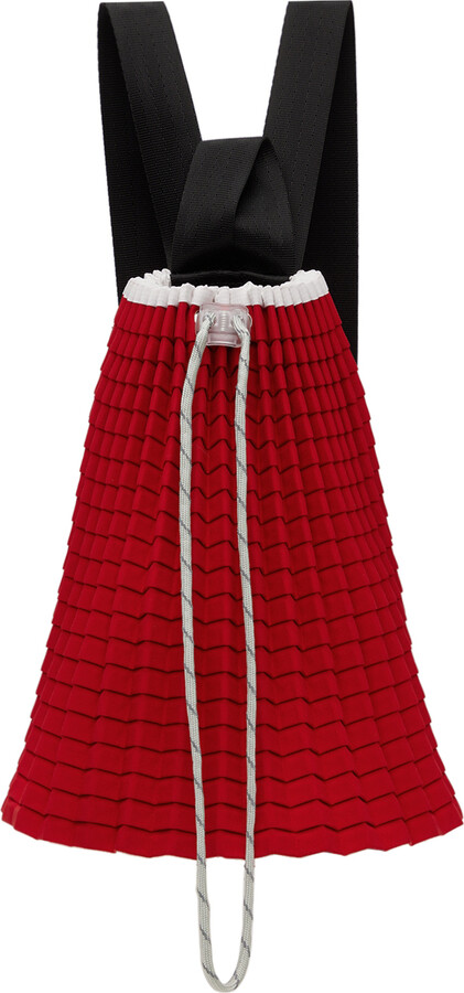 Petit Pli SSENSE Exclusive Kids Red Backpack