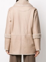 Thumbnail for your product : Drome Single Breasted Shearling Jacket