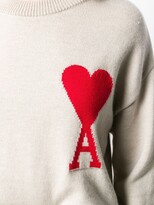 Thumbnail for your product : AMI Paris de Coeur knitted jumper