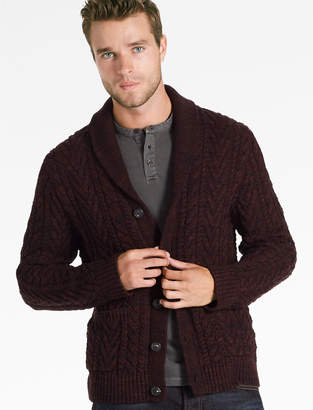 Lucky Brand Cable Knit Cardigan