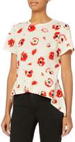 Thumbnail for your product : Proenza Schouler Poppy Print Trapeze T-Shirt