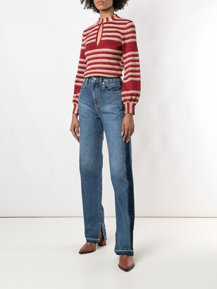 Nk Knitted Stripe Top