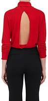 Thumbnail for your product : Boon The Shop Women's Keyhole-Back Cashmere-Silk Sweater - Rouge