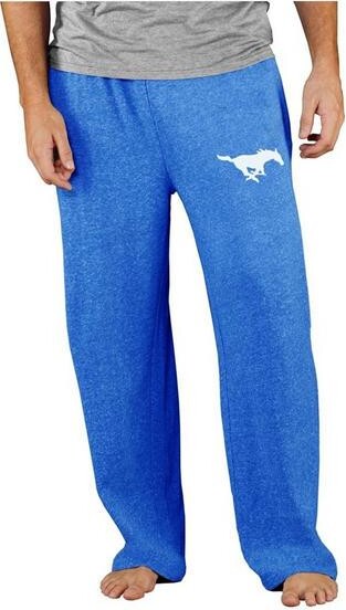 SMU Mustangs Concepts Sport Mainstream Sweatpants Small Royal