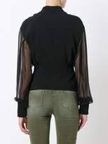 Thumbnail for your product : Balmain v-neck fitted jacket