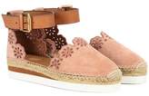 See By Chloé Suede and leather espadr 