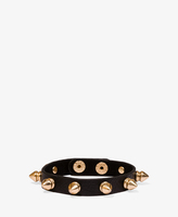 Thumbnail for your product : Forever 21 Faux Leather Spiked Bracelet
