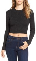 Thumbnail for your product : Astr Women's 'Edna' Crop Sweater