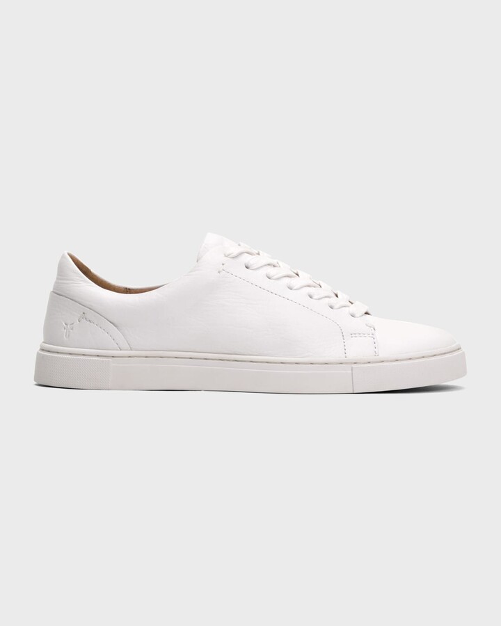 frye white sneakers