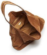 Thumbnail for your product : Halston Tina Soft Suede Shoulder Bag