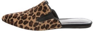Jenni Kayne Ponyhair Animal Print Mules
