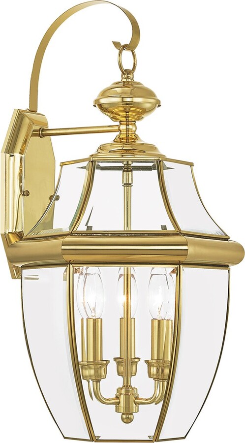 Livex Lighting 3-Light Outdoor Wall Lantern