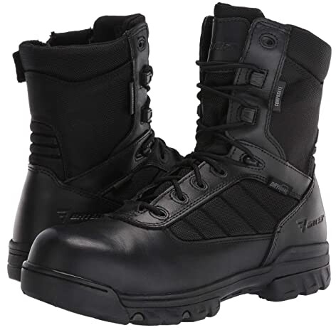bates 8 tactical sport composite toe side zip boot