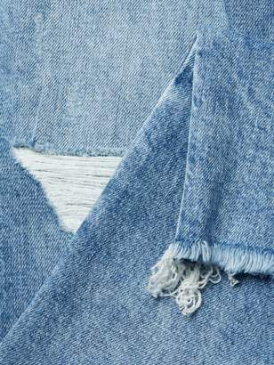Hudson Jessi Distressed Cropped Boyfriend Jeans