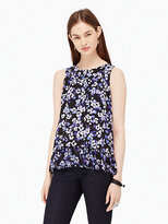 Thumbnail for your product : Kate Spade Hydrangea double layer tank