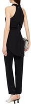 Thumbnail for your product : Halston Draped Crepe Top