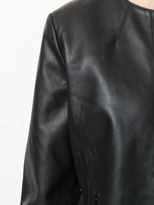 Armani Exchange zipped fitted jacket