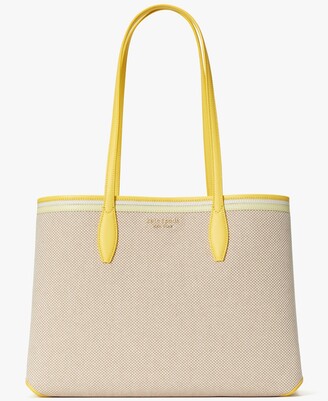 Kate Spade All Day Canvas Large Tote - ShopStyle