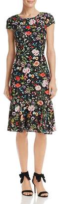 Adrianna Papell Bloom-Print Dress - 100% Exclusive