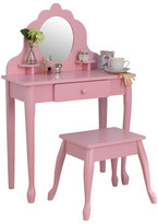 Thumbnail for your product : Kid Kraft Diva 2 Piece Vanity Set with Mirror in Pink