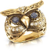 Thumbnail for your product : Alcozer & J Owl Brass Ring