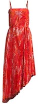 Thumbnail for your product : Milly Irene Tropical Palm-Print Dress