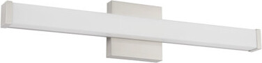Kuzco Lighting Geri 24-in Black dimmable LED Wall Sconce