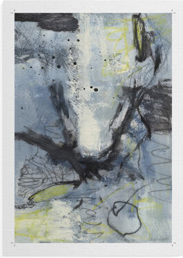 17 Stories My Mixed Emotions -Canvas Print Only - NOT FRAMED