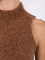 Thumbnail for your product : Versace Fluffy Knitted Top
