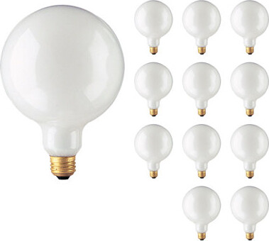 Bulbrite Industries 100 Watt (100 Watt Equivalent) G40 Incandescent Dimmable Ligh Bulb (2700K) E26/Medium(Standard) Base
