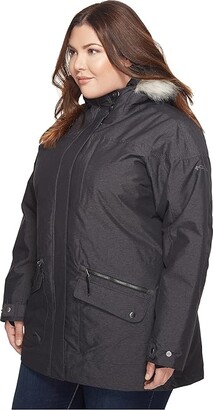 Columbia Plus Size Carson Pass IC Jacket (Black) Women's Coat
