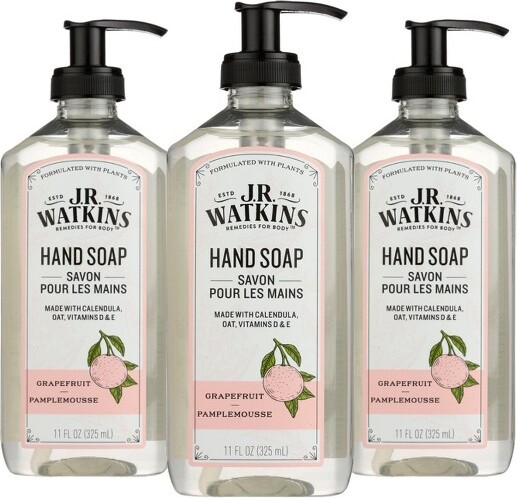 JR Watkins J.R.WatkinsGrapefruitHandSoap-Caseof3/11fz