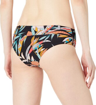 Body Glove Women's Standard Hazel Mid Coverage Bikini Bottom Swimsuit (Los Cabos Tropical) Women's Swimwear