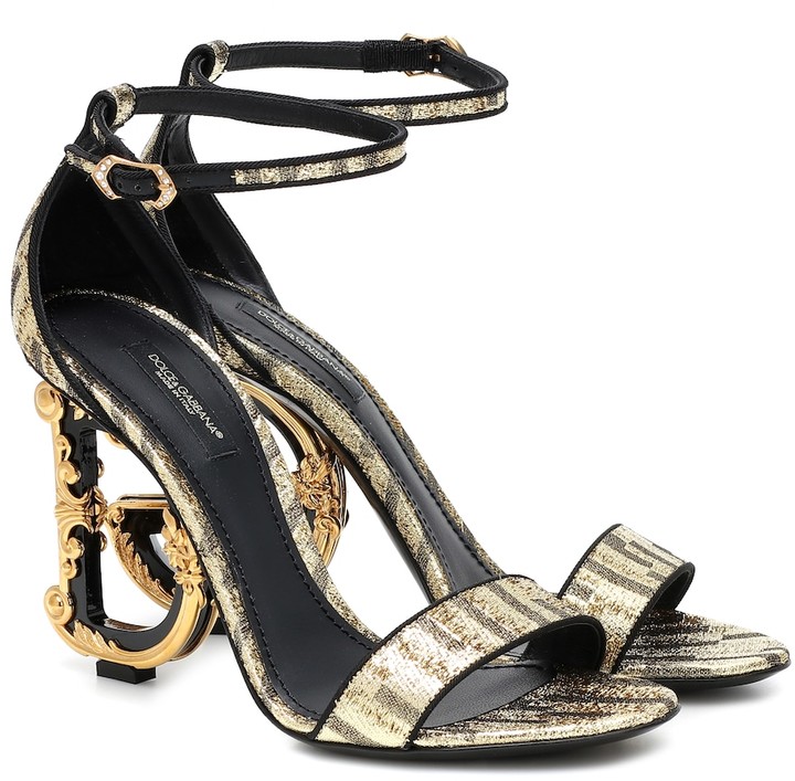 dolce and gabbana heels with d and g