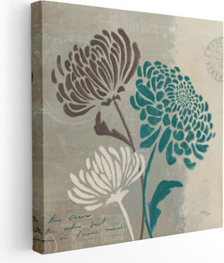 Red Barrel Studio Chrysanthemums II - Canvas Print Wall Art