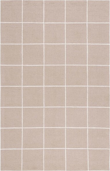 Martha Stewart MarthaStewartMicroLoop-MSR3363-IndoorHandTuftedAreaRugs-Beige/Ivory-4'x6'