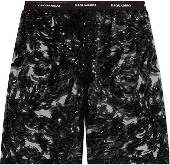 DSQUARED2 Logo Waistband Lace Boxers