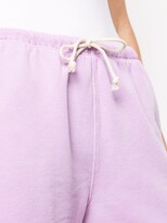 Thumbnail for your product : RE/DONE Drawstring Faded Track Shorts