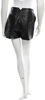 Thumbnail for your product : Elizabeth and James High-Rise Leather Shorts