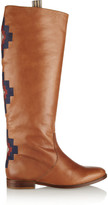 Thumbnail for your product : Candela Kalene embroidered leather boots