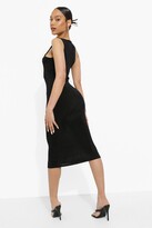 Thumbnail for your product : boohoo Neon Racer Neck Midi Dress