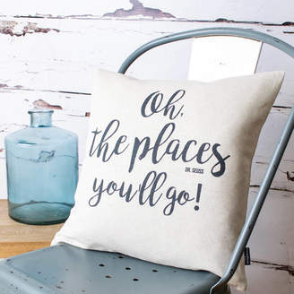 Dr. Seuss Vintage Designs Reborn 'Oh, The Places You'll Go' Cushion Cover