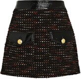 Thumbnail for your product : Veronica Beard Lucy Tweed Mini Skirt