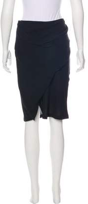 Ann Demeulemeester Silk Knee-Length Skirt