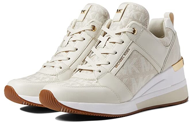 mk sneakers beige