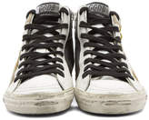 Thumbnail for your product : Golden Goose Gunmetal Shimmer Slide High-Top Sneakers
