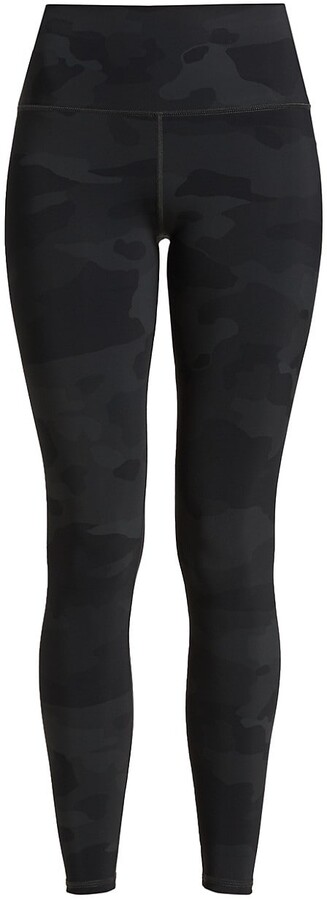 NEW ALO Yoga Camouflage High Waist Vapor Legging - Black Camo - Large