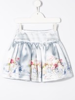 Thumbnail for your product : MonnaLisa Floral Print Skirt