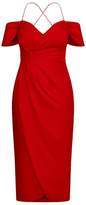 Thumbnail for your product : City Chic Citychic Entwine Maxi Dress - sapphire