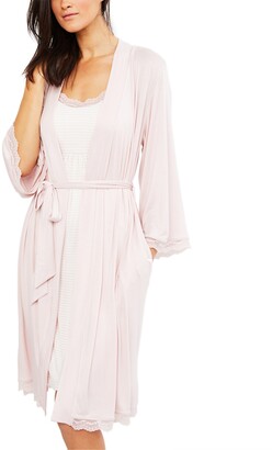 A Pea in the Pod Maternity Nursing Pajama Set - Nightgown & Robe